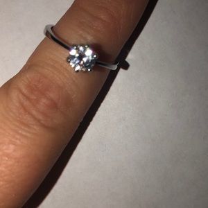 💖💍Sterling silver engagement ring💍💖
